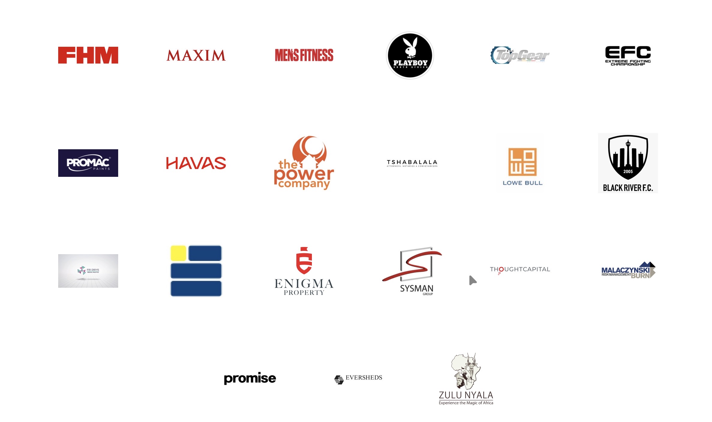Logos of selected organisations Complete Consulting has done work for over the years